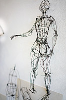 Wiremen, Skulptur, Evelyn Detterbeck