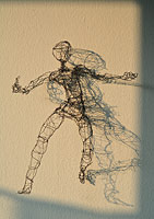 Wiremen, Skulptur, Evelyn Detterbeck